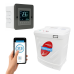 Sauna 12kw Bifásica + Quadro Touch Wi-Fi + Instalação Cobre