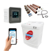 Sauna 12kw Bifásica + Quadro Touch Wi-Fi + Instalação Cobre