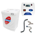 Sauna Gerador Vapor 12kw Bif. CL Digital + Instalação Inox