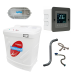 Sauna GV 12kw Bif. CL Touch Wi-Fi Instalação Inox Luminária