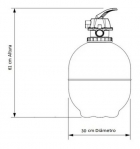 Filtro De Piscinas Até 16.000 Modelo F300p Nautilus