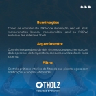 Controlador Smart Pool Mtz1462 2ªgeração Wifi Rgb 200w Tholz